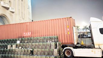 condenaron al conductor del camion que trasladaba casi 2 millones de cigarrillos de contrabando