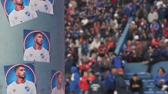 Captura de pantalla del video que hizo Nacional con motivo del regreso de Suárez al club.