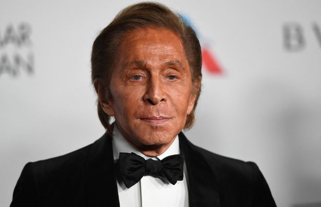 Foto: AFP. Valentino Garavani.