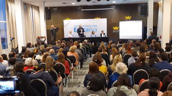 Robert Silva en el encuentro realizado en Salto el viernes 9.