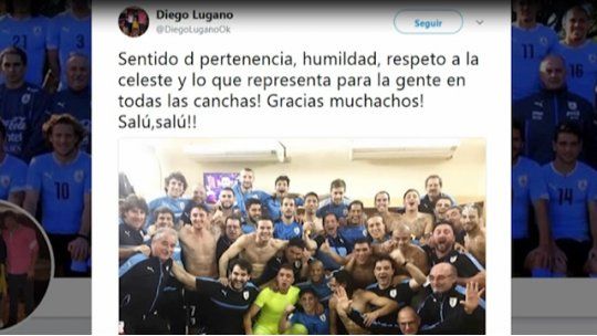 Diego Lugano Tweet