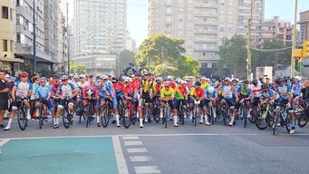 cortes de transito y desvios en el centro de montevideo por la largada de la vuelta ciclista