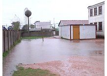 Intensas lluvias dificultaron acceso a escuela en barrio Maracaná