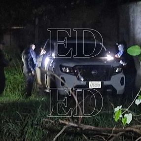 Camioneta utilizada en el hecho. Foto: El Deber / Bolivia Camioneta utilizada en el hecho. Foto: El Deber / Bolivia