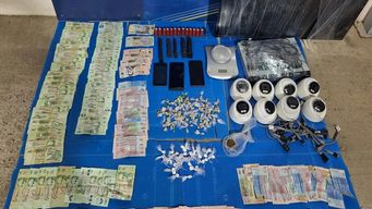 Foto: incautación en boca de droga de Toledo.&nbsp;