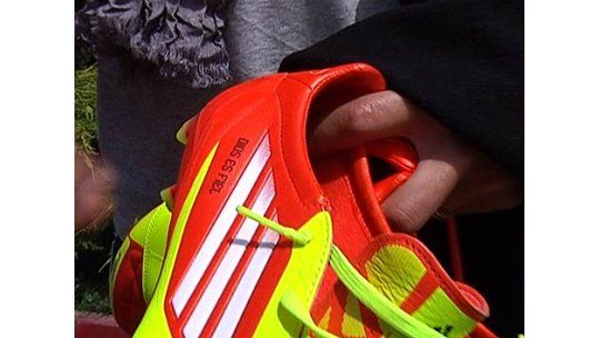 Los zapatos de fútbol inteligentes de Cavani