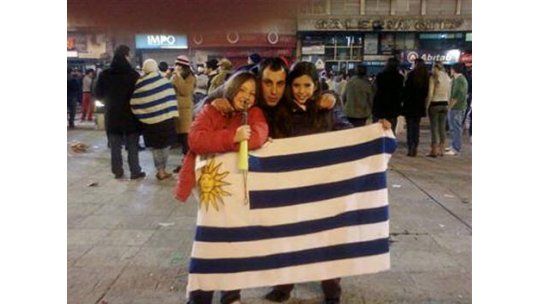 Los hinchas coparon las calles por la selección