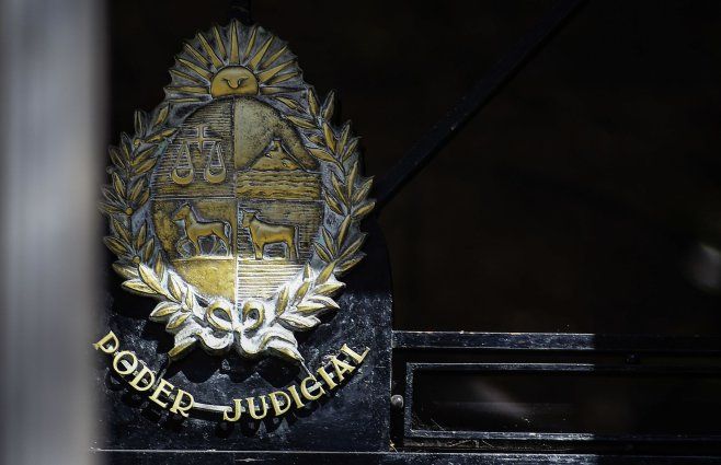 Gremio de los jueces en conflicto. Foto: FocoUy