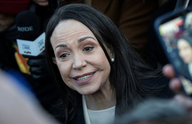 María-Corina-Machado-en-Estados-Unidos-AFP