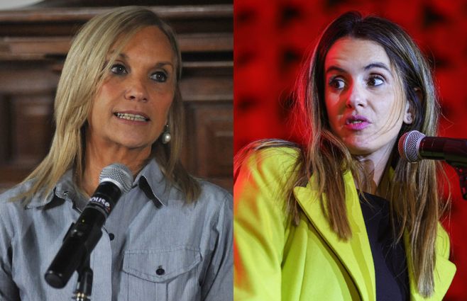 Beatriz Argimón y Carolina Ache. Fotos: FocoUy