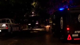 incidentes entre policia y familiares del delincuente que mataron en cerro norte tras resolucion judicial