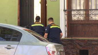 Casa escena de la rapiña en Parque Rodó.