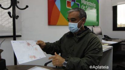 Sarri&eacute;s muestra los puntos cr&iacute;ticos de Covid-19 en Rivera