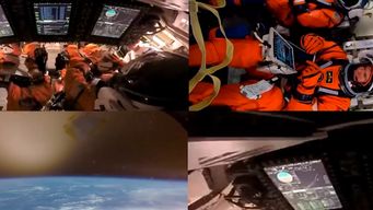 dia historico para la humanidad: tripulantes de mision artemis ii volaron a mayor distancia de la tierra