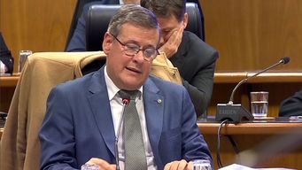 jorge diaz comparecio ante el parlamento por nueva coordinacion de la lucha contra el crimen organizado y narcotrafico
