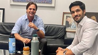 lacalle pou analizo situacion de seguridad con andres ojeda, representante colorado en comision multipartidaria