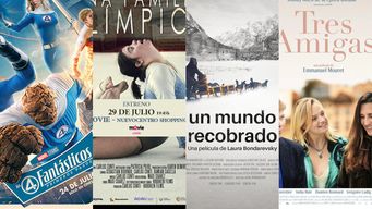 los 4 fantasticos: primeros pasos, una familia olimpica, un mundo recobrado y tres amigas, los estrenos de cine
