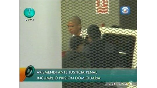 Suman seis días más de prisión domiciliaria para Diego Arismendi
