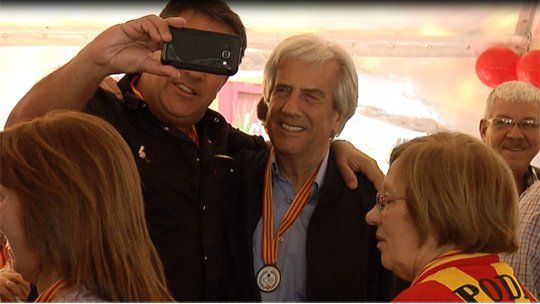 Tabare vazquez en progreso
