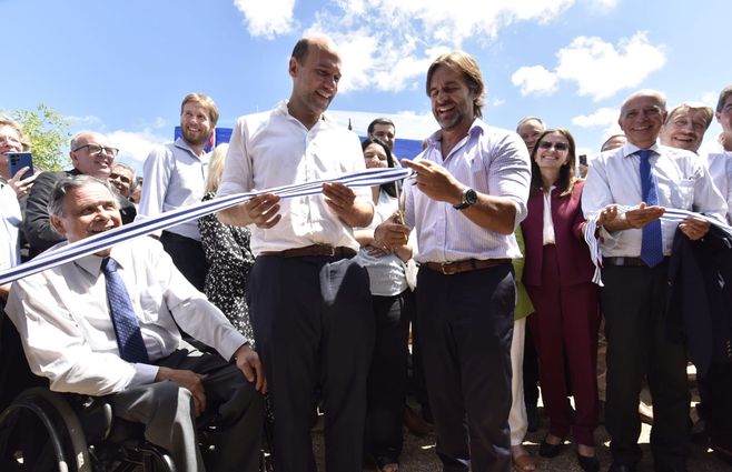Lacalle Pou inaugura el Centro de Políticas Sociales del Mides en la zona de Casavalle. Foto: FocoUy.