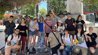 colectivo montevideo mas linda realiza acciones para limpiar y mejorar la ciudad de forma voluntaria