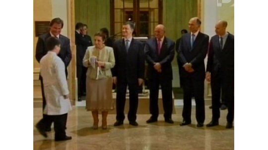 El “blooper” de la inauguración del Hotel Carrasco