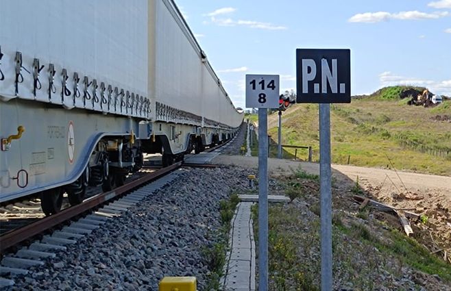 El tren del Ferrocarril Central. Foto: archivo.