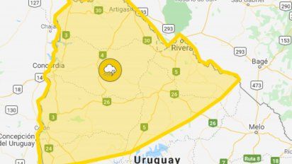 continua alerta amarilla por tormentas fuertes en seis departamentos