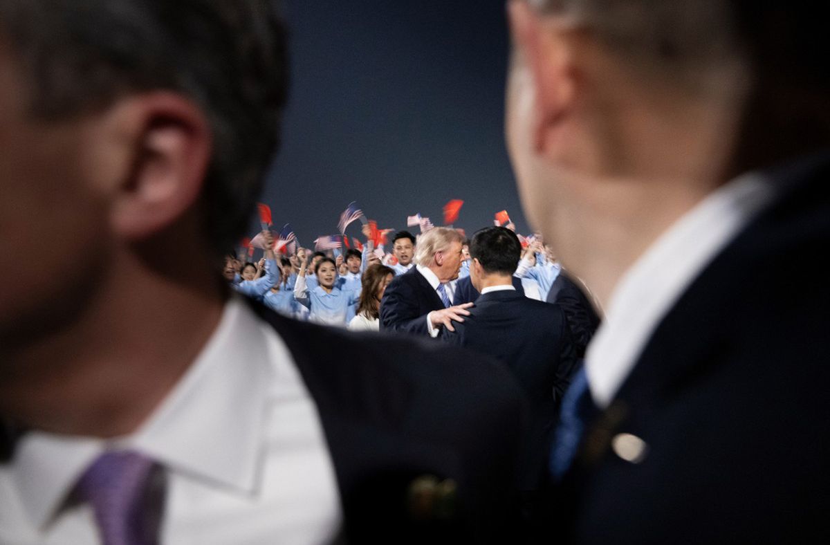Trump llegó a China para presionar por una apertura a las empresas estadounidenses en ese país