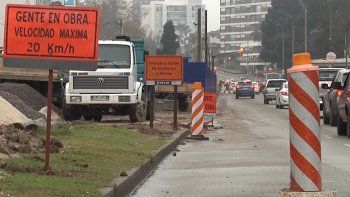 Más desvíos en la zona de avenida Italia por la construcción del túnel