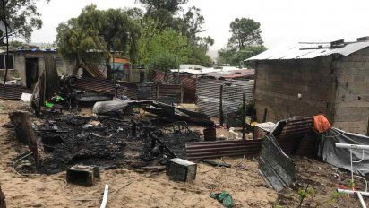 dos personas murieron calcinadas tras incendio en pajas blancas