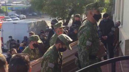 en tacuarembo y rivera despiden los restos de los infantes de marina