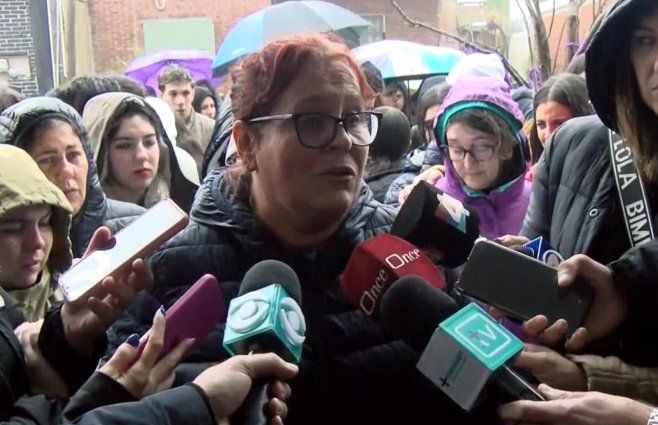 Liliana Sarmoria, madre de Valentina Cancela.