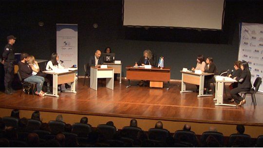 audiencia simulacro