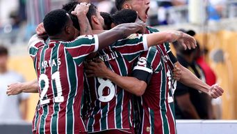 Fluminense en el Mundial de Clubes. AFP