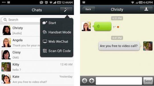 we chat