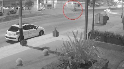 video aporta elementos para investigacion de accidente en av. italia