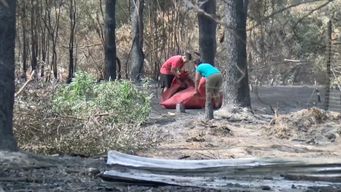 un incendio causo perdidas totales en la vivienda de una familia en canelones