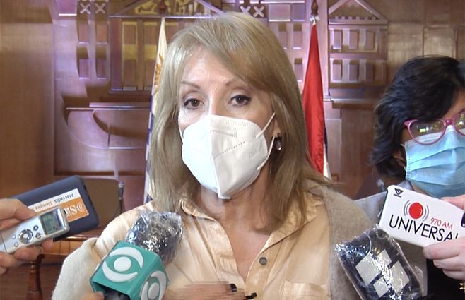 Titular de la Intendencia de Montevideo, Carolina Cosse.