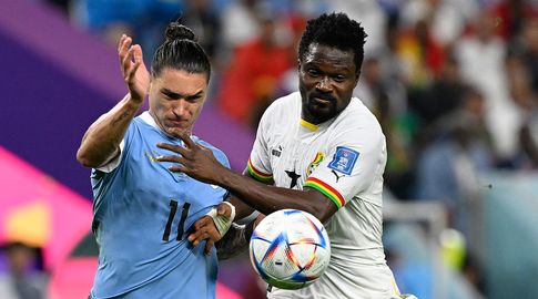 Para mí, sí era importante impedir que Uruguay pasara a octavos, dijo el ghanés Amartey