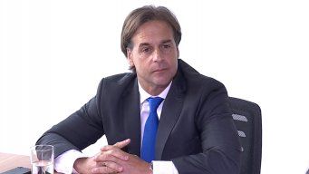 Luis Lacalle Pou, presidente de la República.