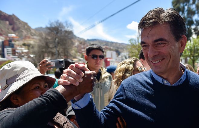 Rodrigo Paz. Foto: AFP