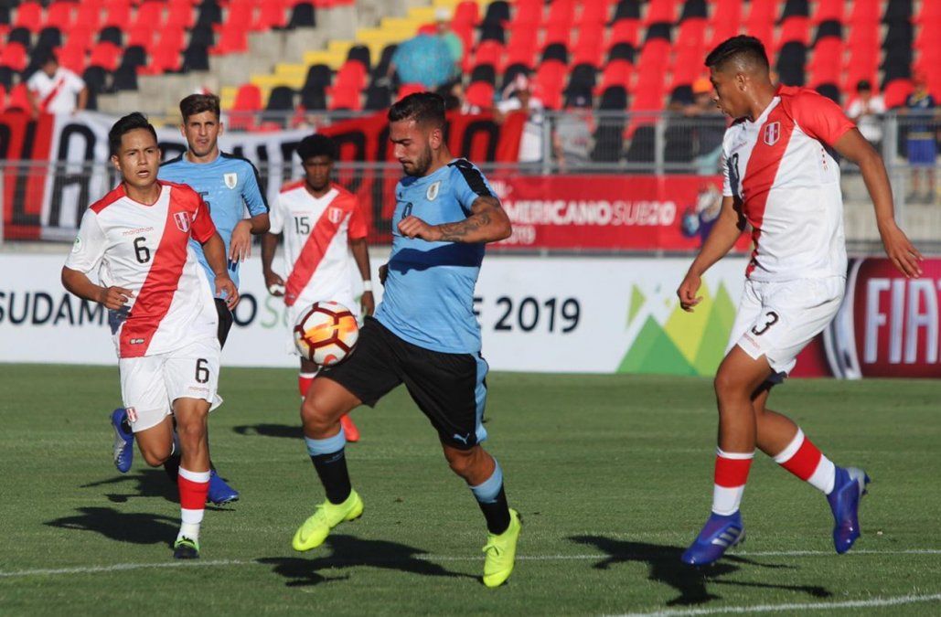 Uruguay 3-0 Chile en el debut en el CONMEBOL SUB20 - AUF