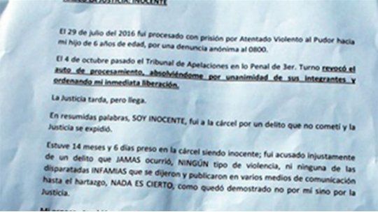 carta inocente