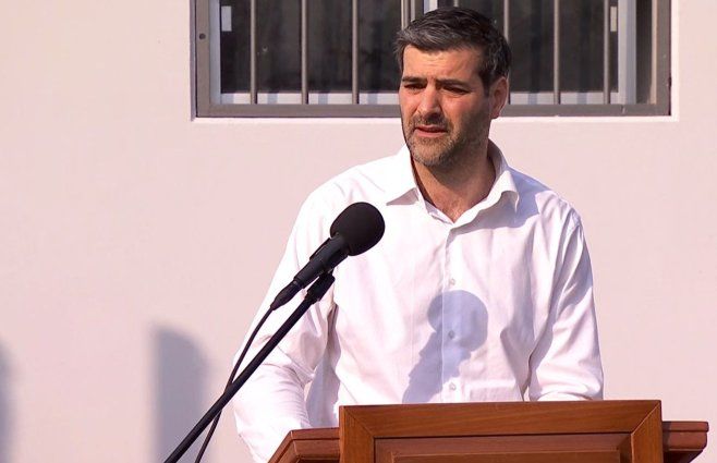 Nicolás Martinelli, ministro del Interior.