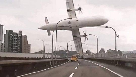 accidente avion taiwan afp