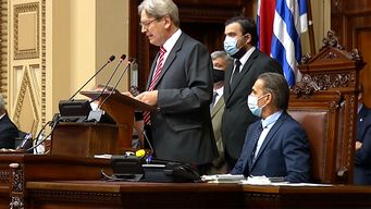 pasquet asumio la presidencia de diputados tras receso parlamentario