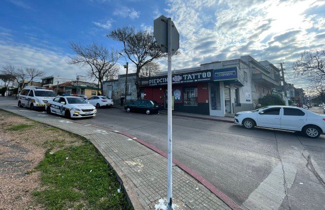 Foto: Subrayado. No hubo heridos tras la rapiña al local de cobranzas.