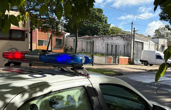 Foto: Subrayado. Casa incendiada en La Unión.