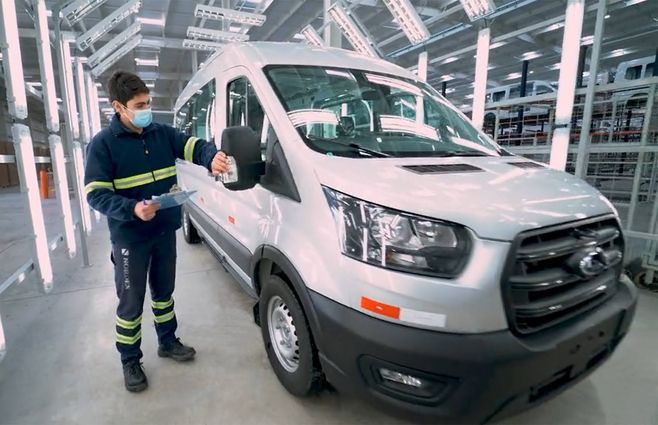 La Ford Transit ensamblada en Nordex